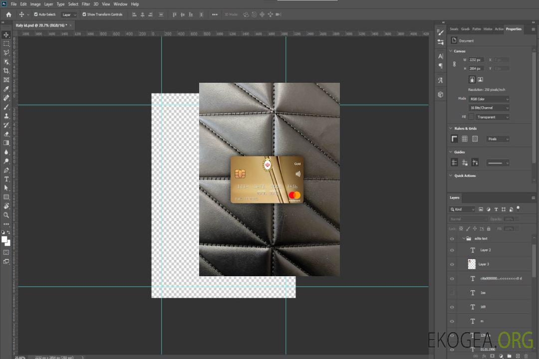 Iran Melli Bank mastercard or photolook recto template Iran Melli Bank mastercard or photolook recto template